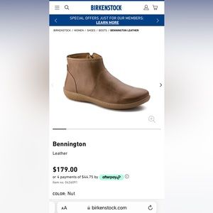Birkenstock Bennington Leather Boot
